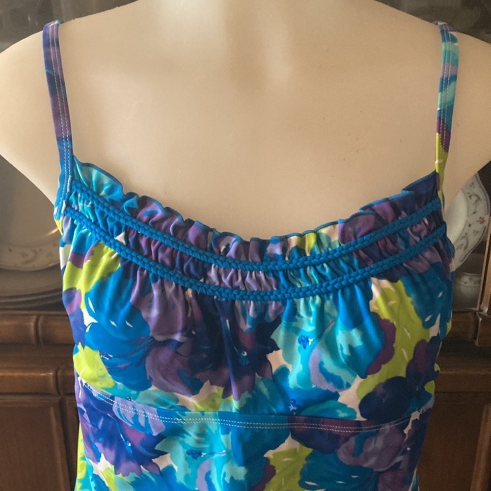 JANTZEN Classics Womens 2 pc. Tankini Set - size 8 - Picture 4 of 16